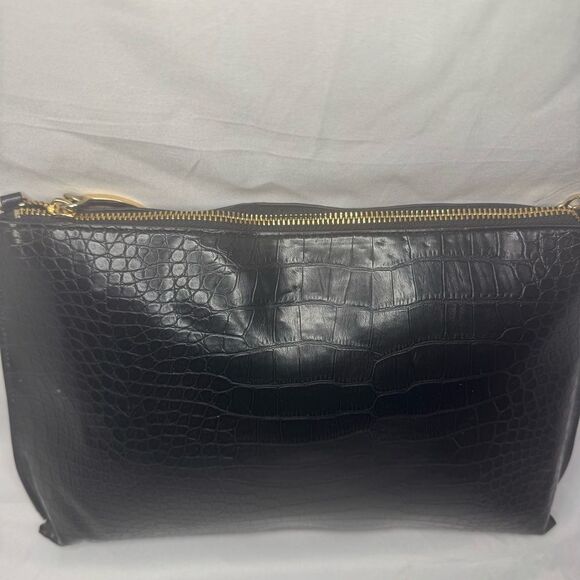 Black large H & M clutch - Picture 4 of 6